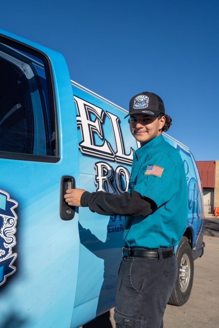 Elite Rooter plumbing technician in the field