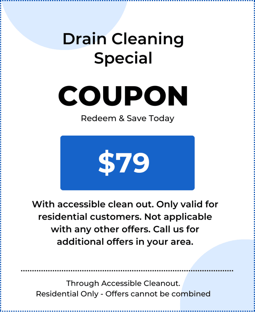 Drain Cleaning Special