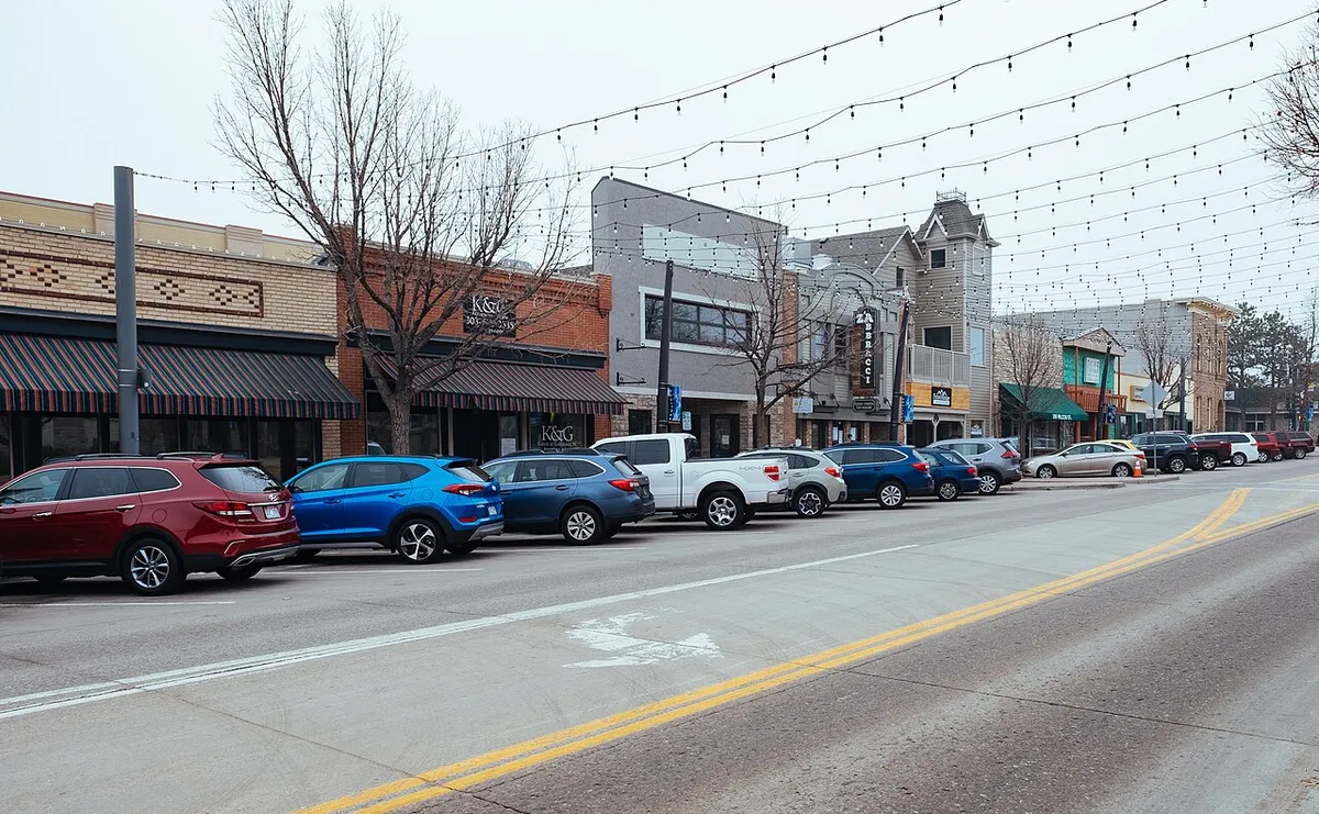 Wilcox Street in downtown Castle Rock, Colorado