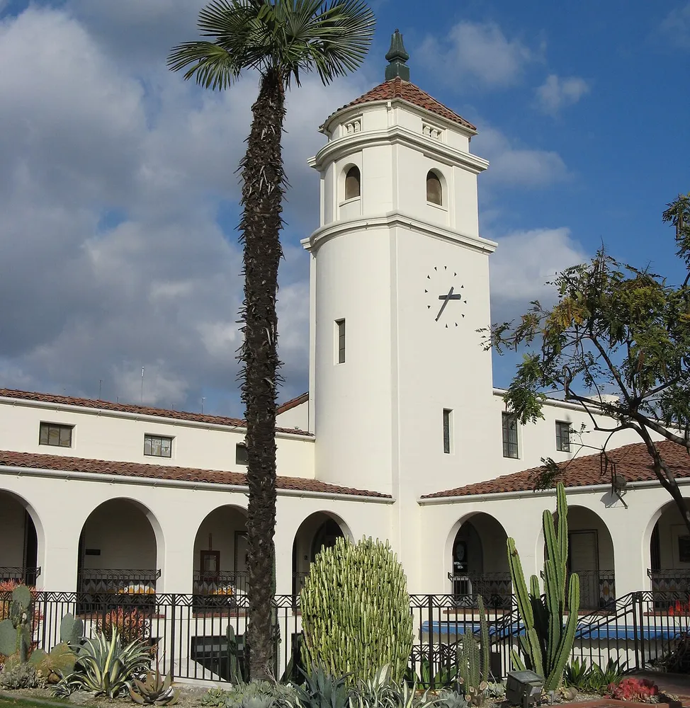 Historic former City Hall in Fullerton, California