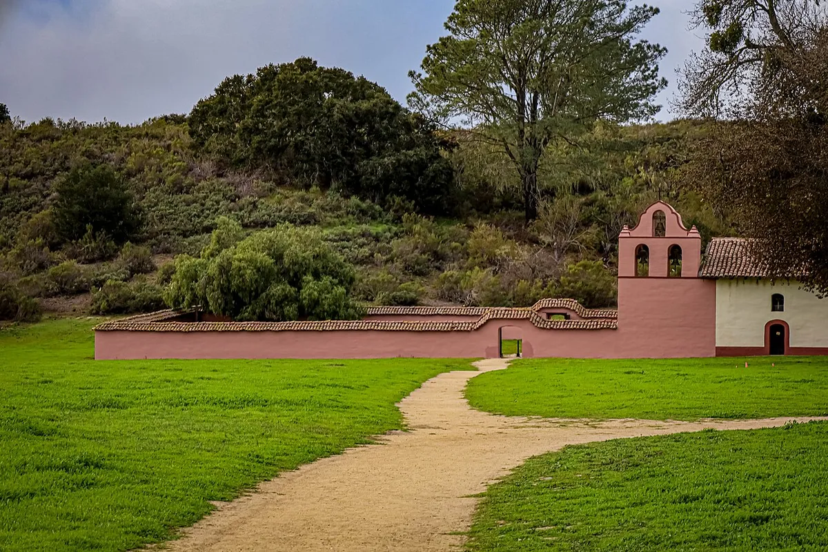La Purísima Mission in the Lompoc Valley, California