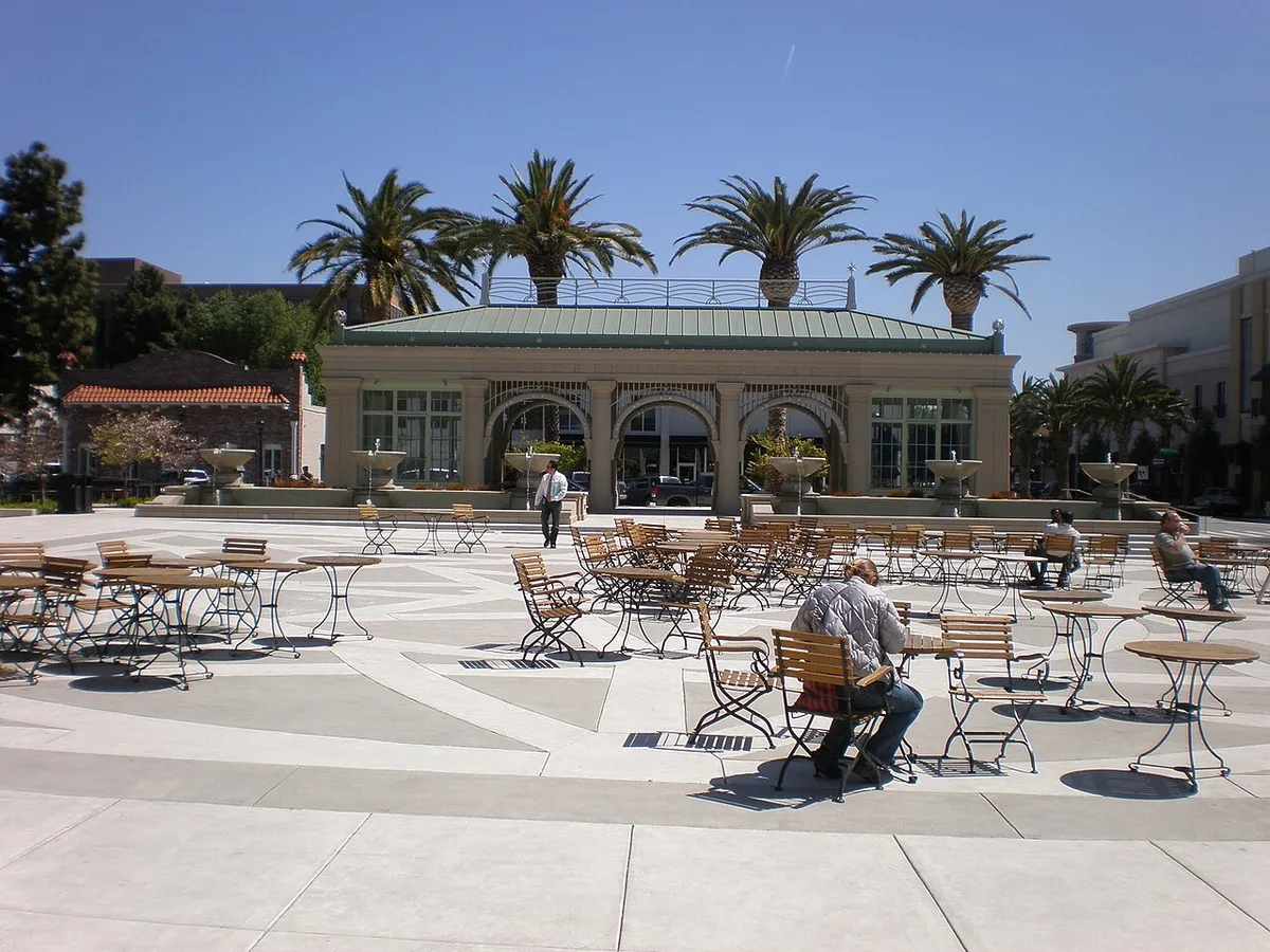Courthouse Square in Redwood City on the San Francisco Peninsula