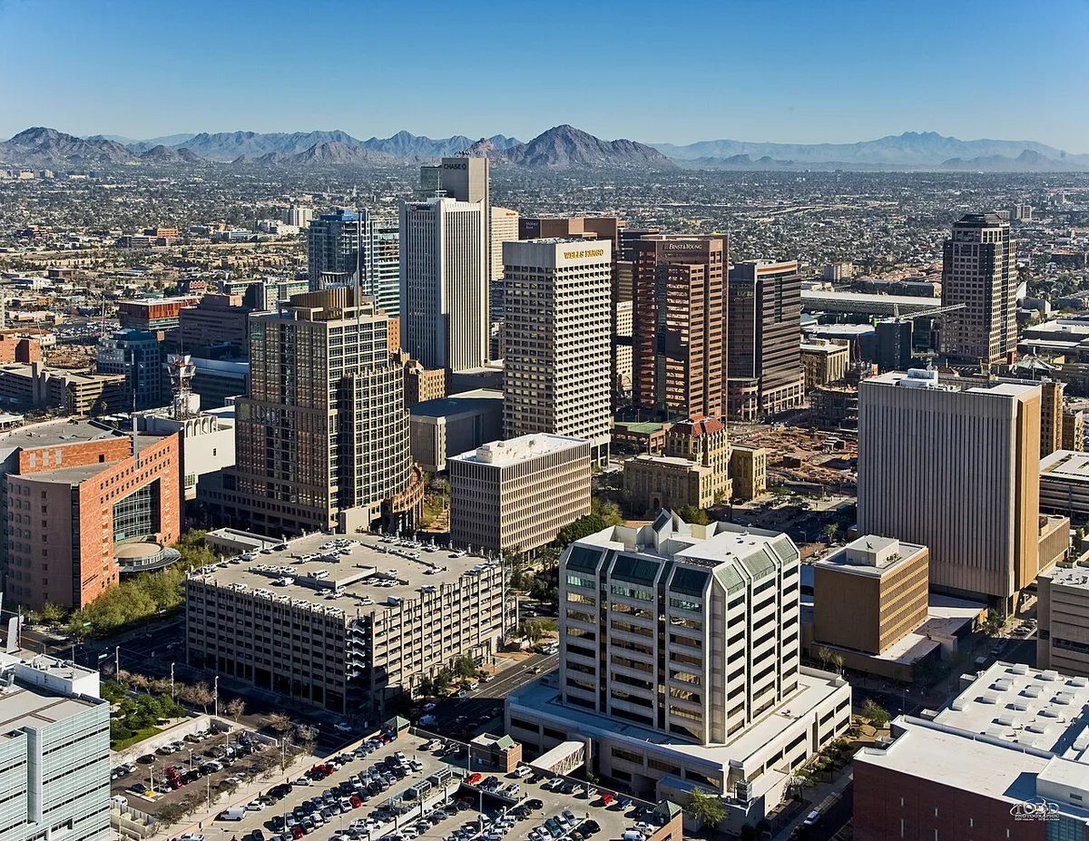 Downtown Phoenix skyline, Arizona