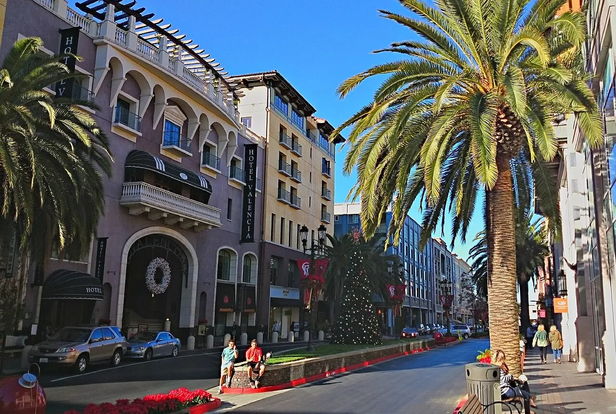 Hotel Valencia on Santana Row in San Jose, California