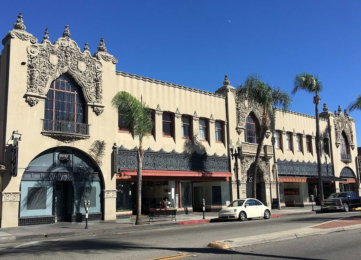 Historic Santora Building in Santa Ana, California