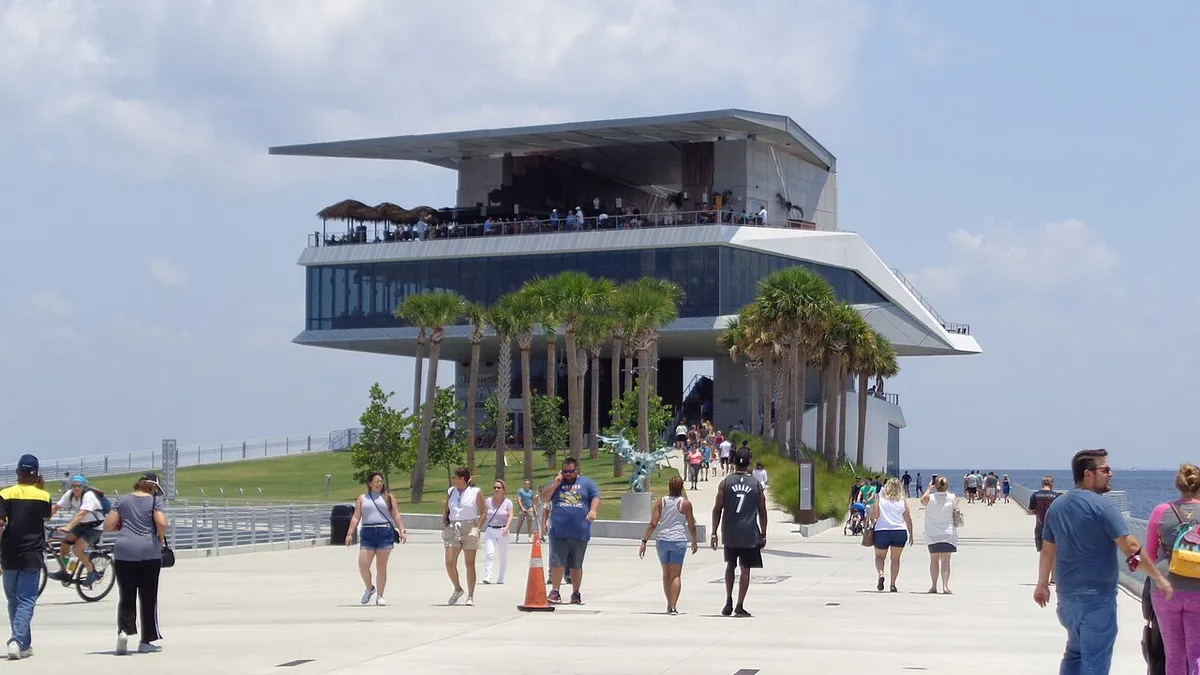 St. Pete Pier in St. Petersburg, Florida