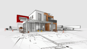 house 3D Rendering Architecture