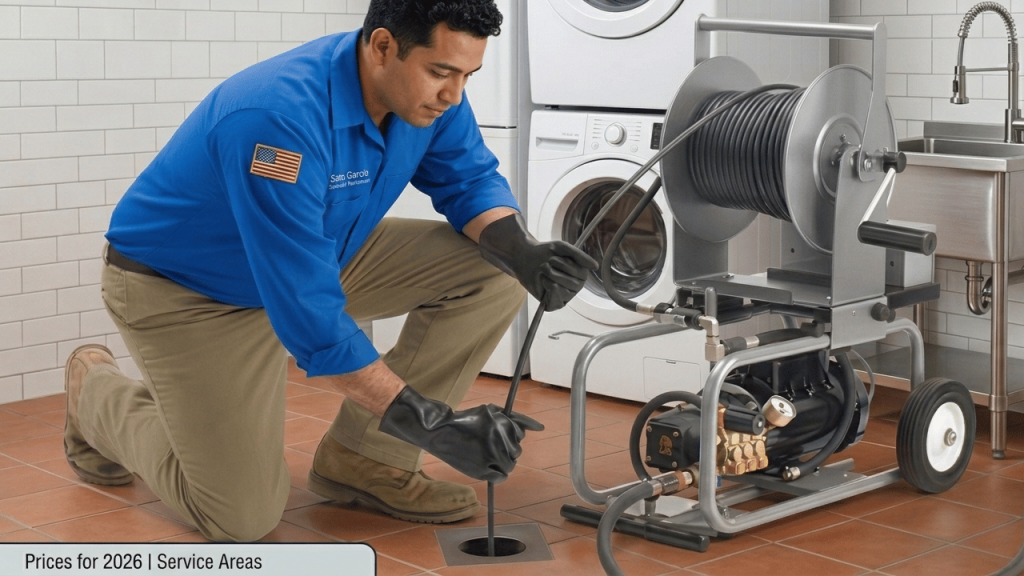 Sewer Line Cleaning Cost & Methods in 2026