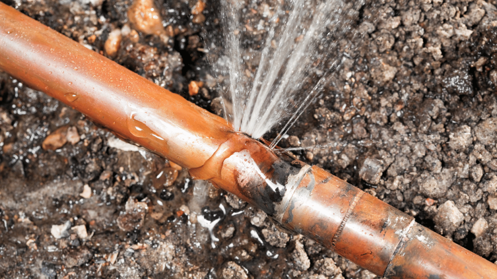 Pipe crack